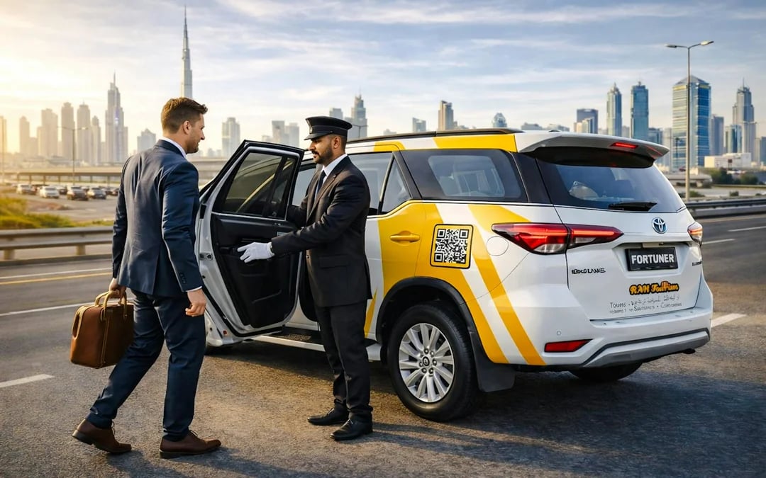 Dubai: Private Car and Driver Hire Image 1