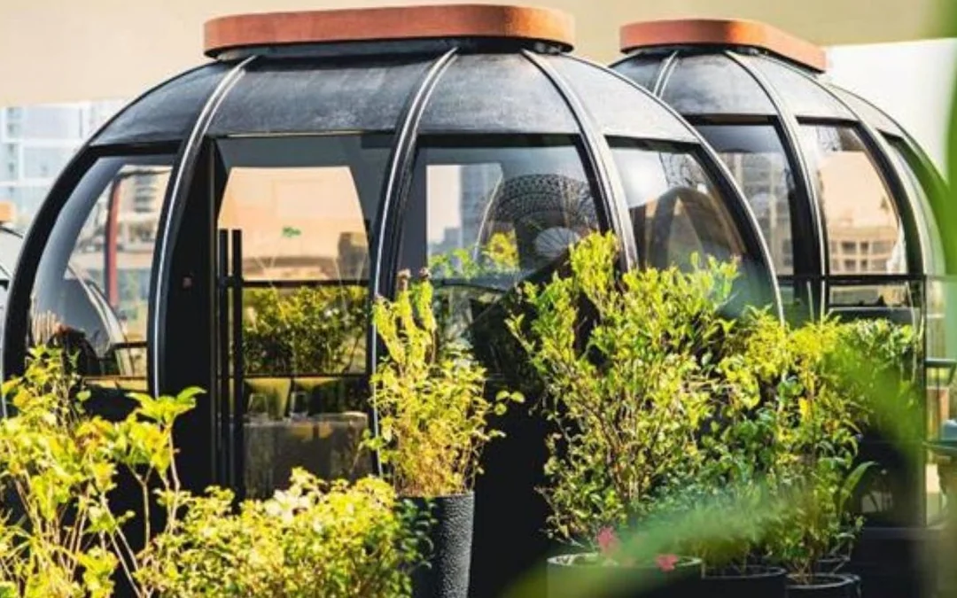 Dubai Private Pod Dining Experience with 4-Course Pan-Asian Set Menu and Skyline Views Image 4