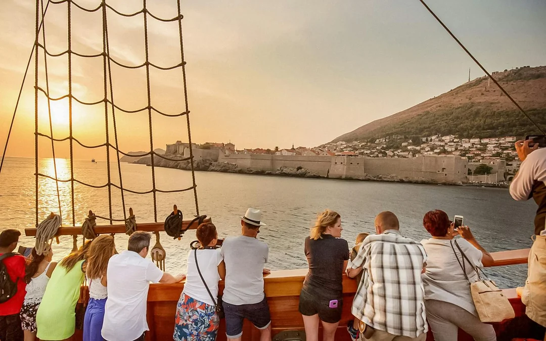Dubrovnik: Sunset Cruise on Karaka Ship Image 3