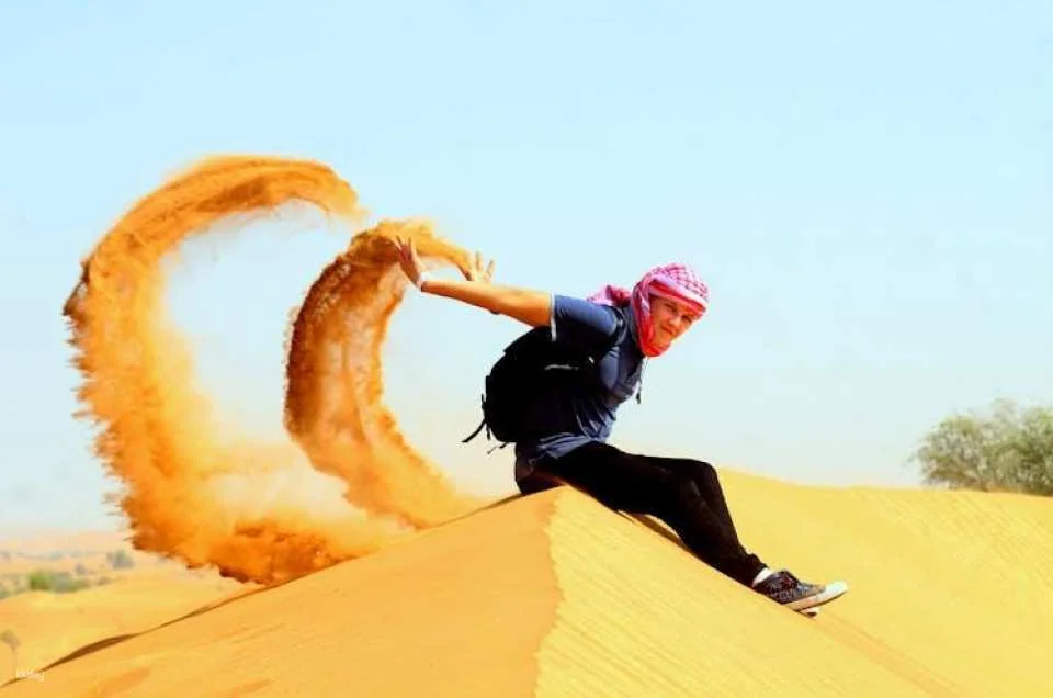 Dune dinner safari at Bassata Camp from Ras Al Khaimah