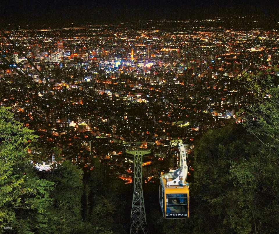 <During Night Viewing Hours Only> Sapporo Mt. Moiwa Ropeway Advance Ticket|Hokkaido, Japan