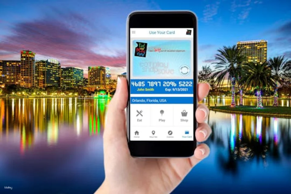 Eat and Play Card Orlando