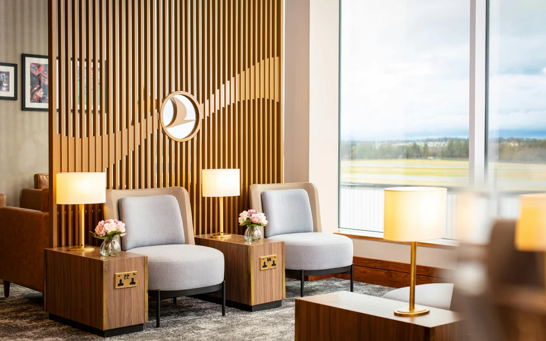 Edinburgh Airport: Turkish Airlines Lounge by Plaza Premium Group in the Departure Hall Image 5