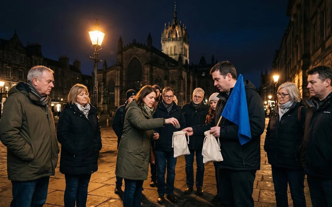 Edinburgh True Crime Walking Tour with Interactive Jury Verdict on Historic Streets Image 2