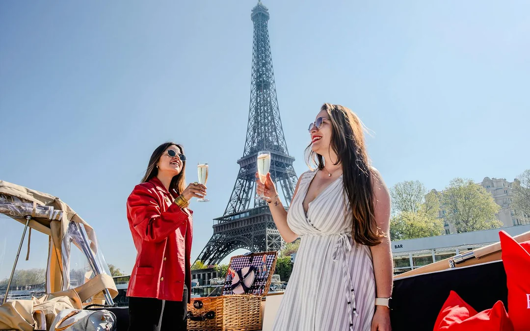 Emily in Paris Champagne Seine Cruise Image 1