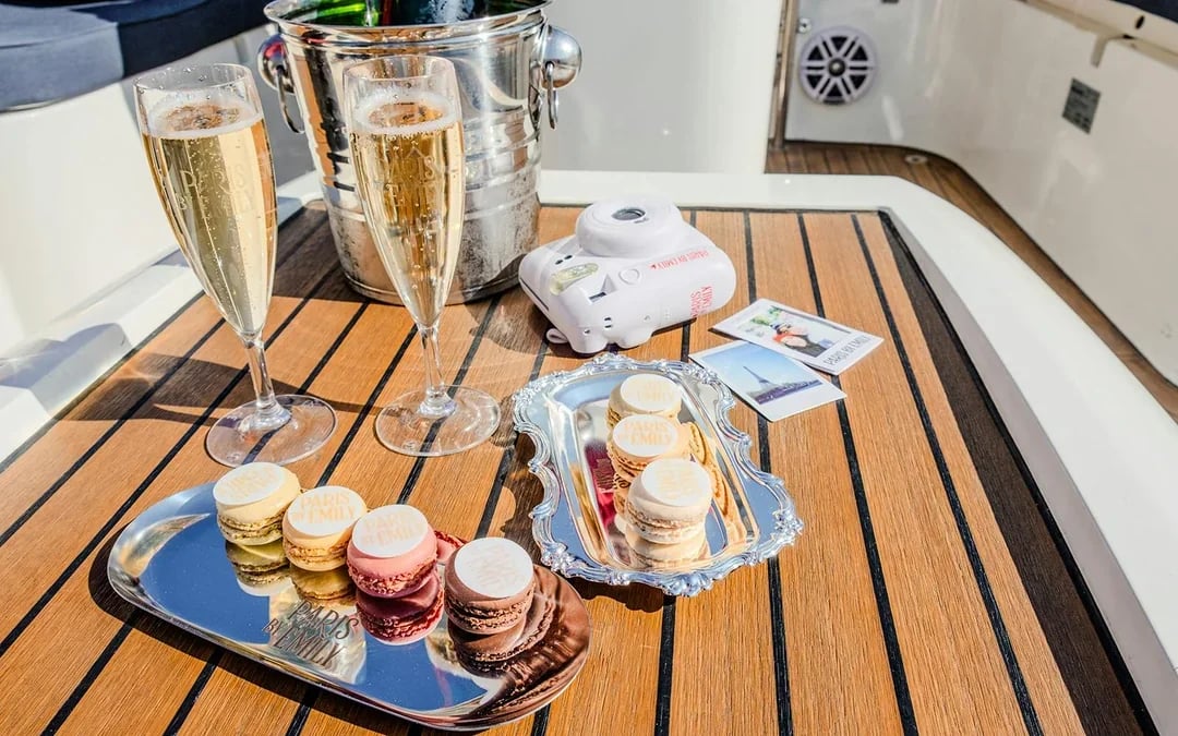 Emily in Paris Champagne Seine Cruise Image 8