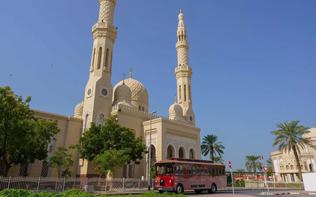 Emirati Trolley Tour with Breakfast, Heritage Site Access, and Cultural Storytelling in Dubai Image 1