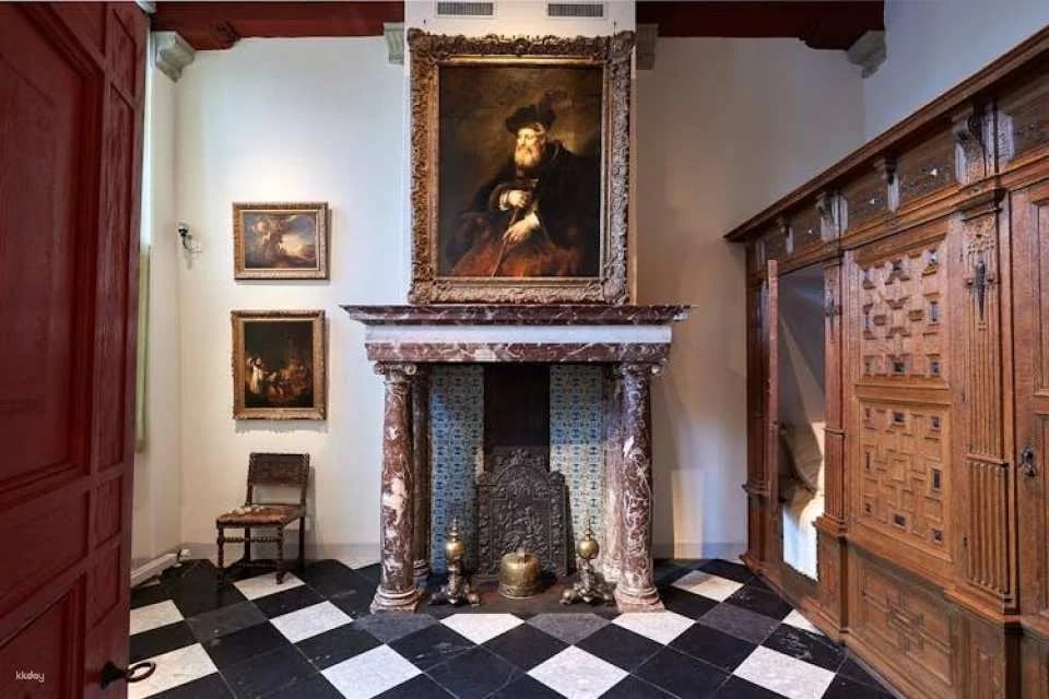 Entrance ticket for Rembrandt House Museum in Amsterdam