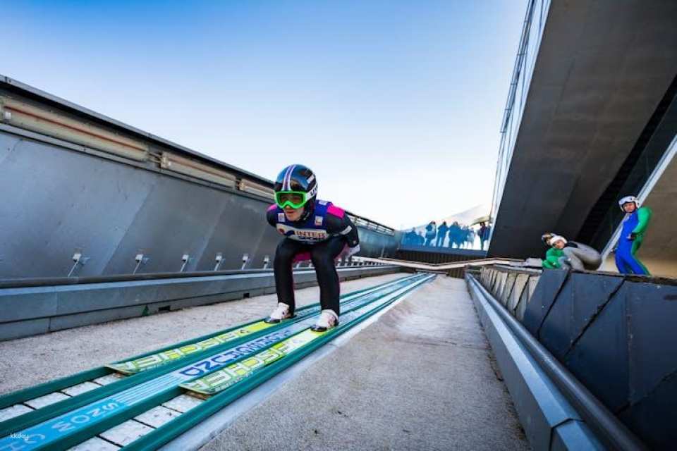 Entrance ticket to Bergisel ski jump arena in Innsbruck