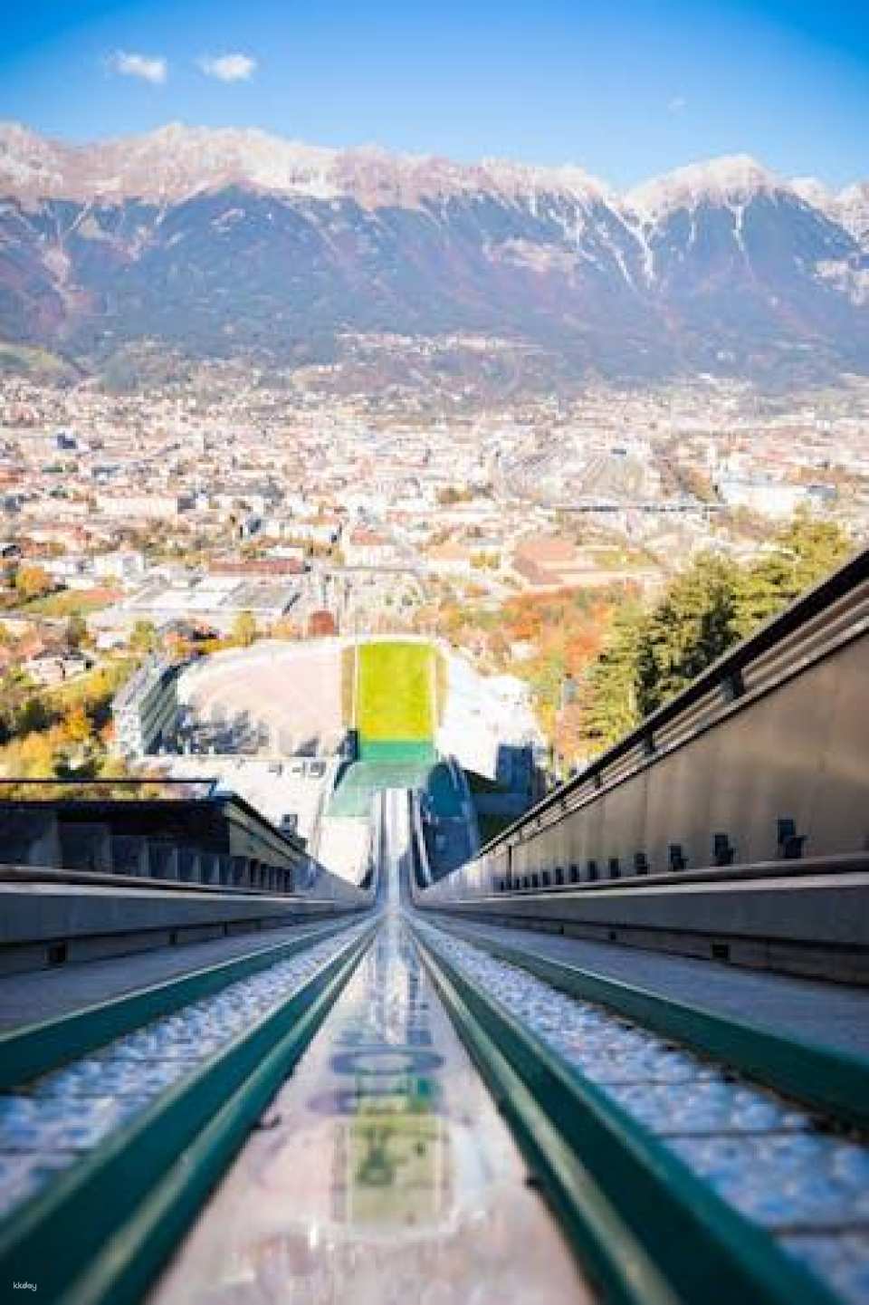 Entrance ticket to Bergisel ski jump arena in Innsbruck