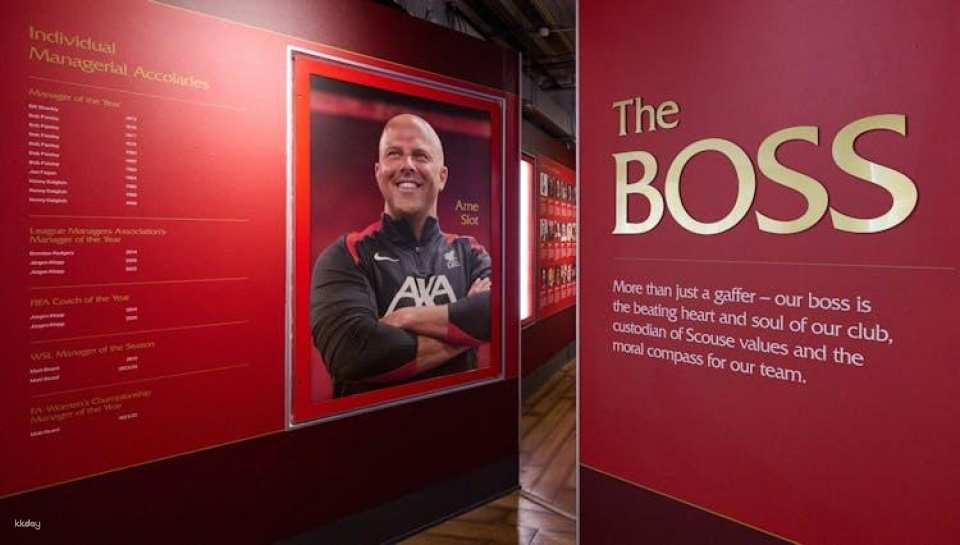 Entrance ticket to the Liverpool FC museum in Anfield Stadium