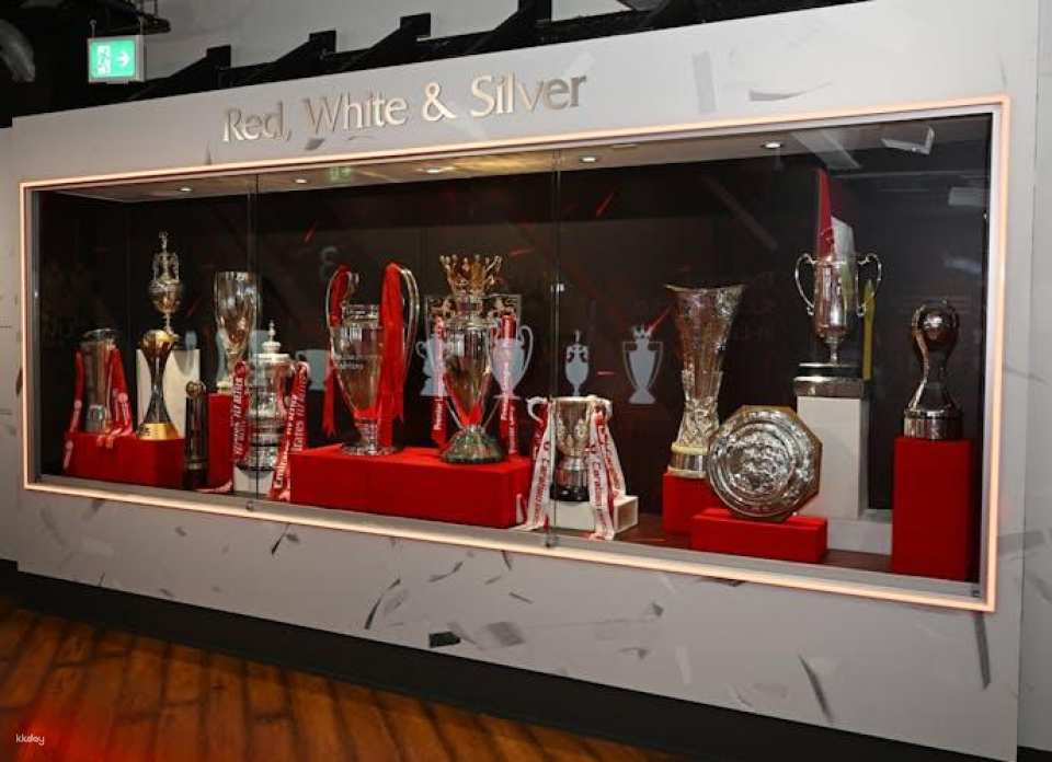 Entrance ticket to the Liverpool FC museum in Anfield Stadium