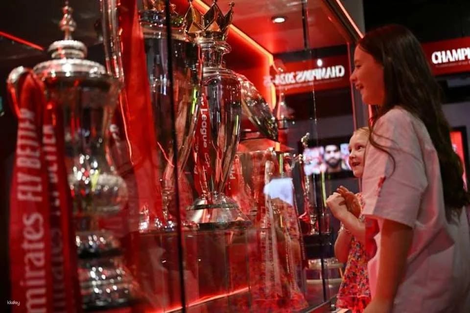 Entrance ticket to the Liverpool FC museum in Anfield Stadium