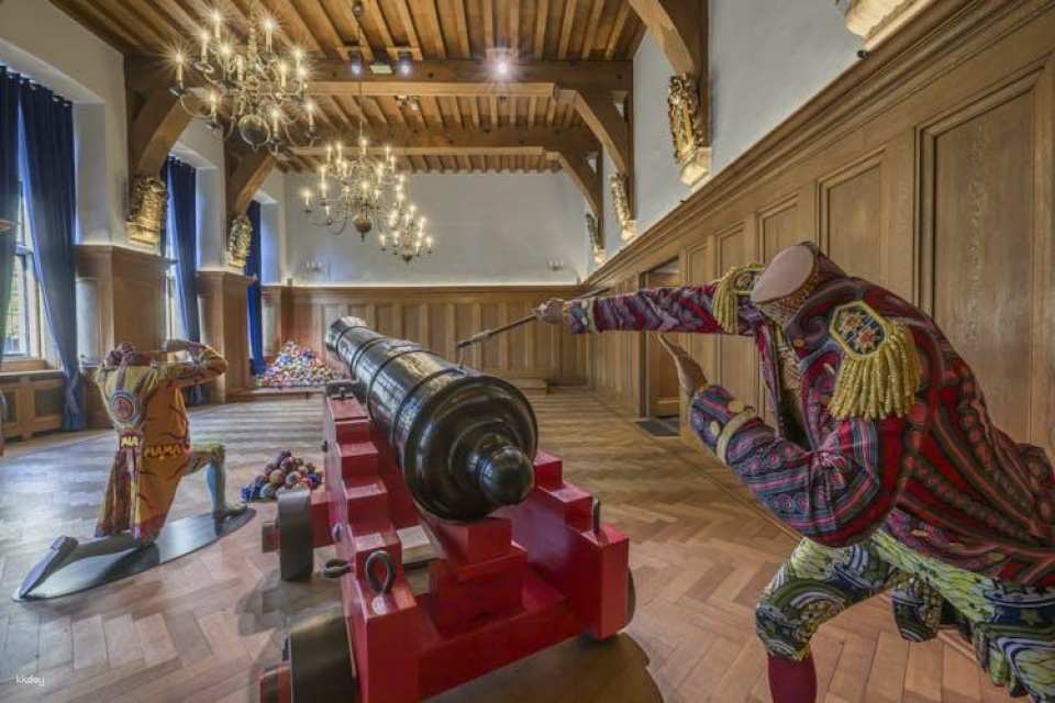 Entrance ticket to the medieval moated castle of Helmond