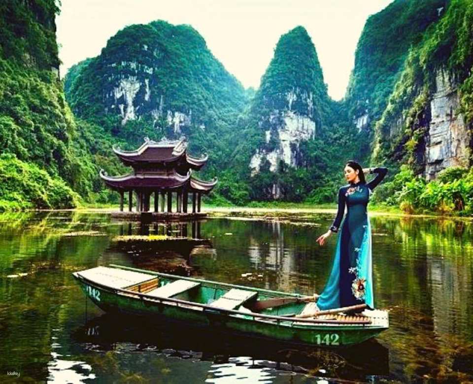 Entrance Ticket to Trang An World Heritage Boating Experience