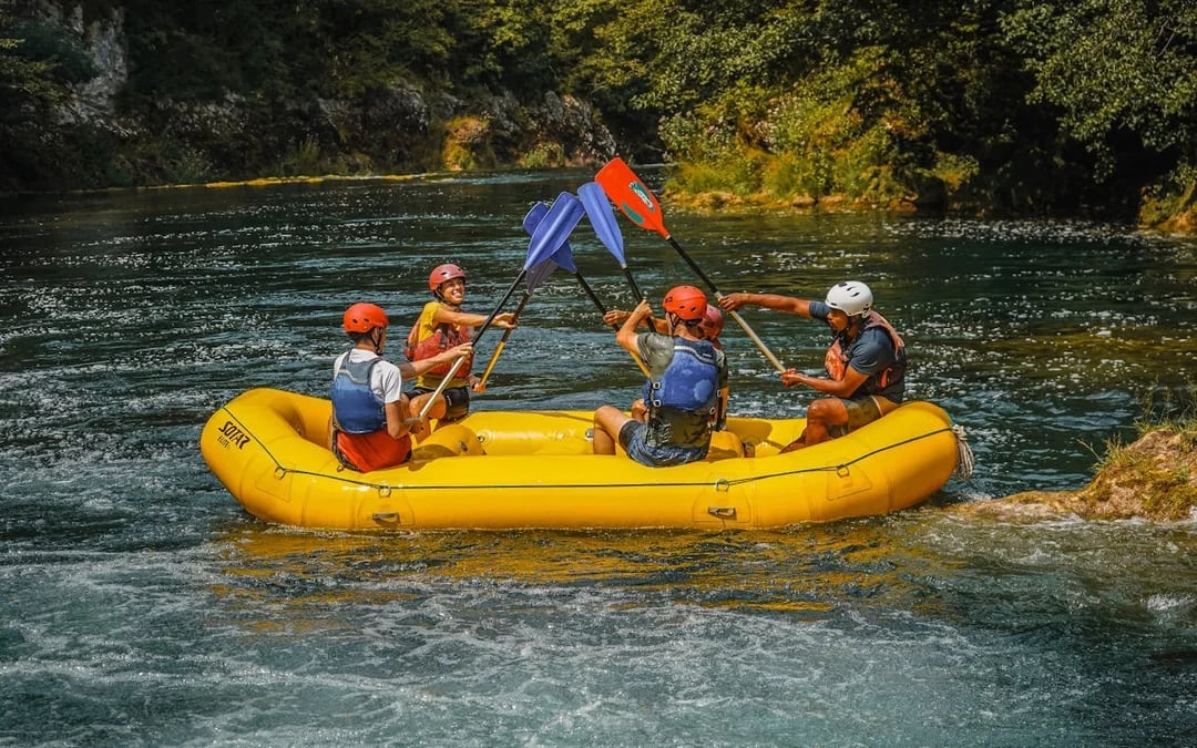 Epic Una whitewater rafting in Croatia Image 3
