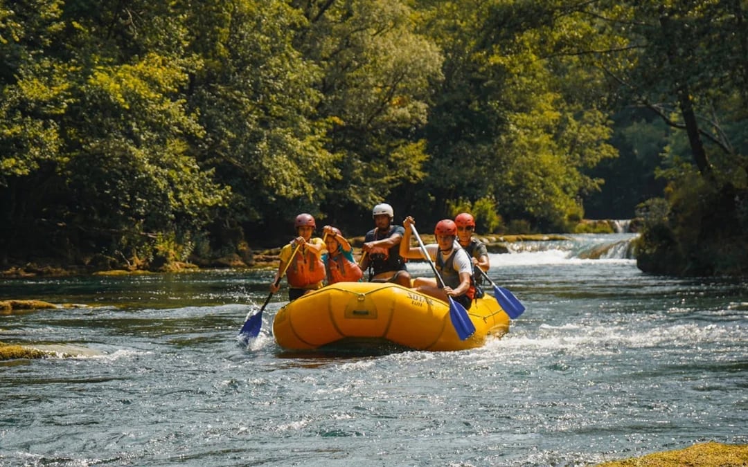 Epic Una whitewater rafting in Croatia Image 7