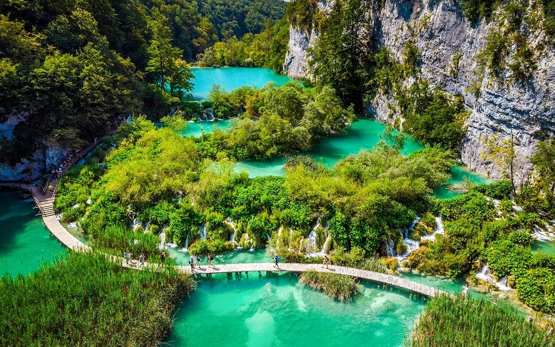 Escape to Nature: Plitvice Lakes with Private Transfer from Zagreb Image 1