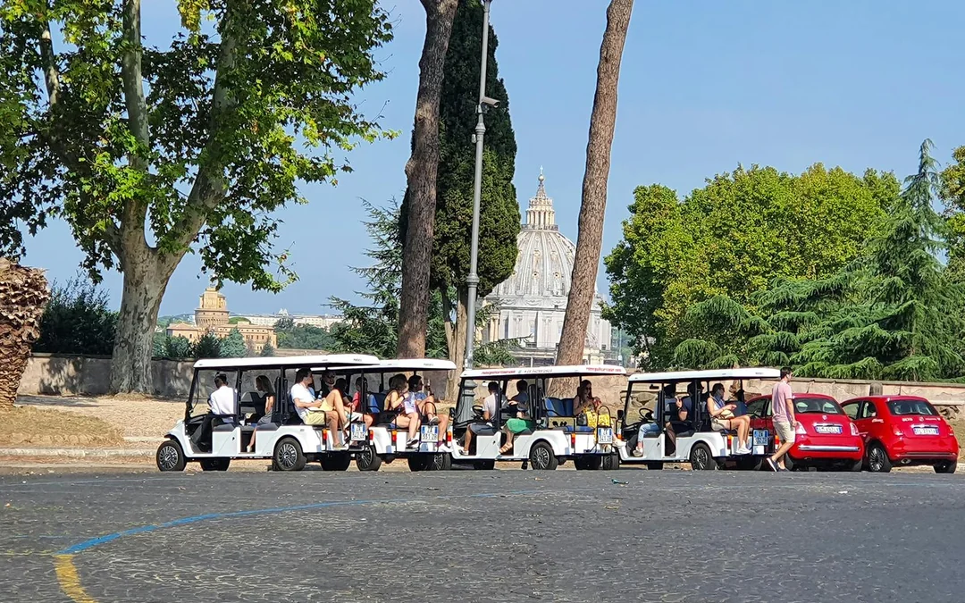 Eternal City Highlights Golf Cart Tour with Gelato - 3 hr Image 5