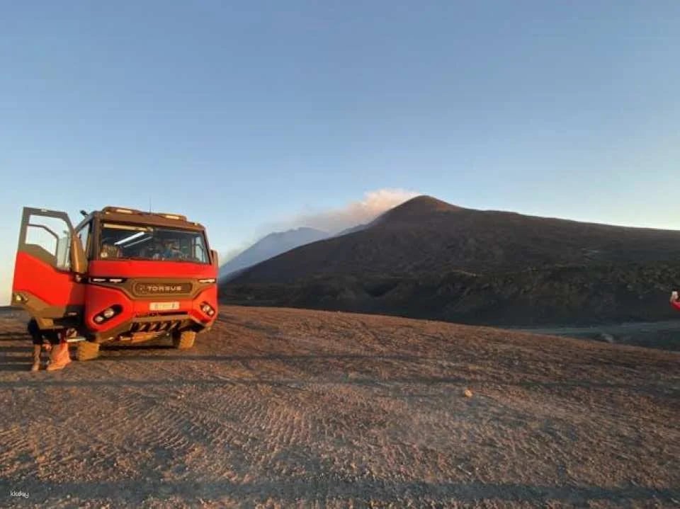 Etna sunset guided tour from Taormina