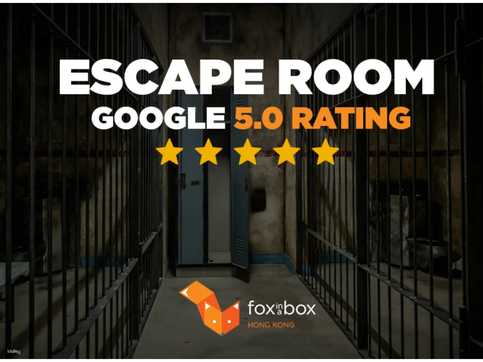 [Europe's popular escape room] FOX IN A BOX | 4 exciting themes, million-dollar live reality | Hong Kong's best places | Kwun Tong