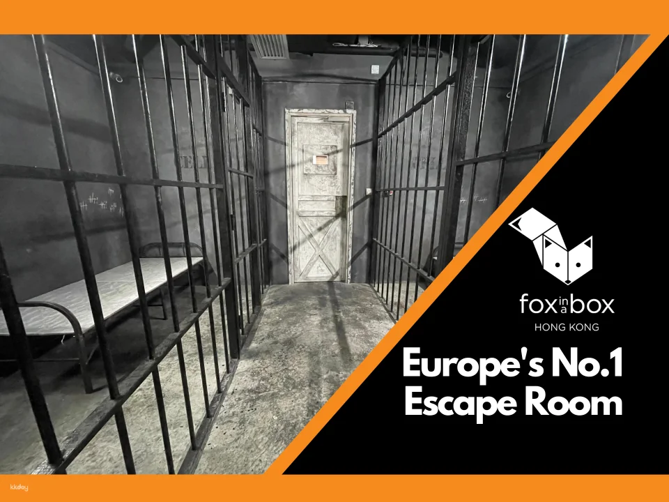 [Europe's popular escape room] FOX IN A BOX | 4 exciting themes, million-dollar live reality | Hong Kong's best places | Kwun Tong