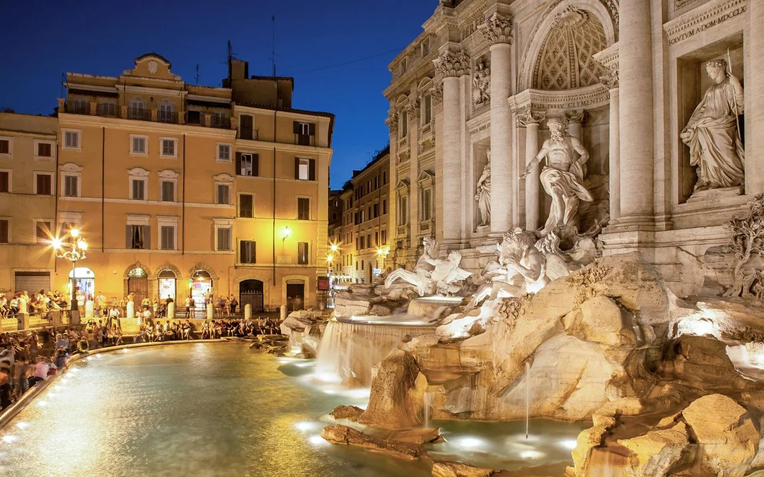 Evening Rome Walking Tour: Colosseum Arena, Trevi Fountain & Roman Forum Image 9