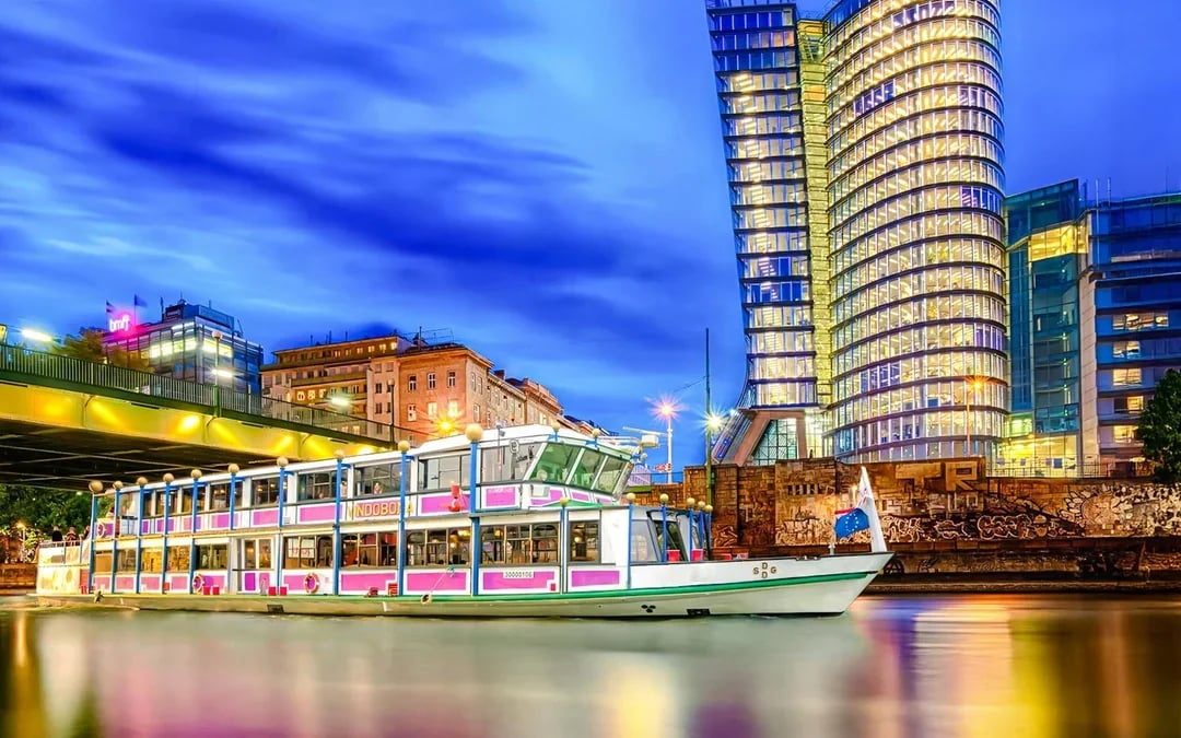 Evening Themed Cruise on Danube River with Dinner & Live Music Image 1