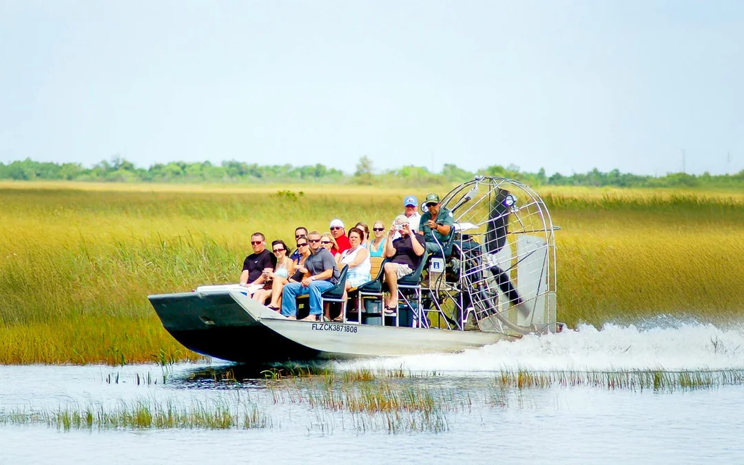 Everglades National Park: Airboat Tour with Reptile Exhibit Image 1