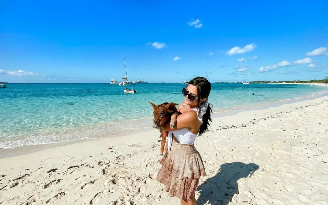 Exumas: Swim with Pigs Full-Day Trip with Bahamian Lunch via Boat or Flight Image 5