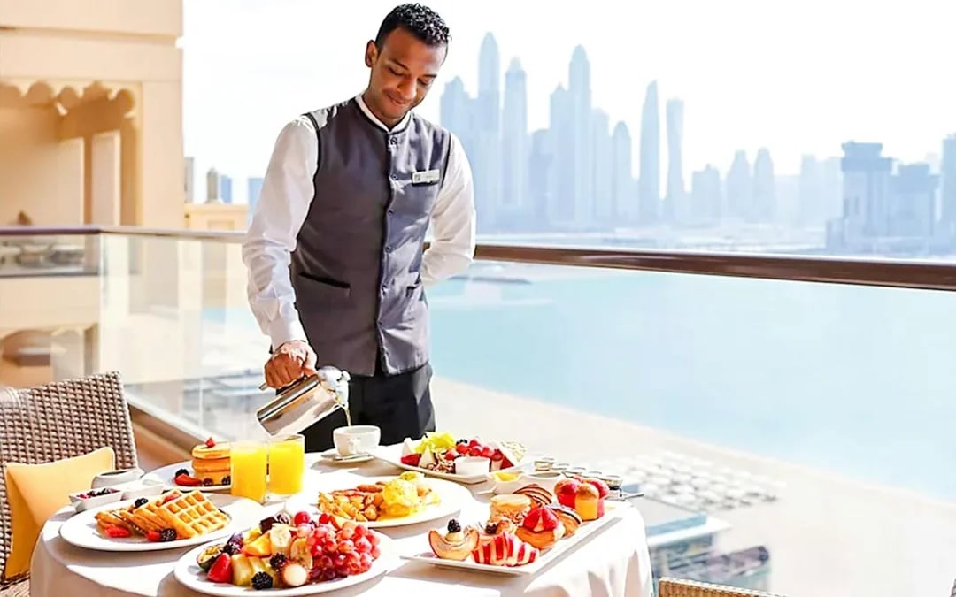 Fairmont The Palm Day Pass with Pool & Beach Sun Lounger Access Image 3