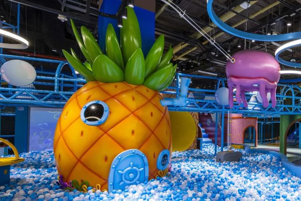 [Family-Friendly Attractions in Macau] Nickelodeon Town | Studio City | Playhouse (SpongeBob SquarePants & Paw Patrol Themed Indoor Playground)