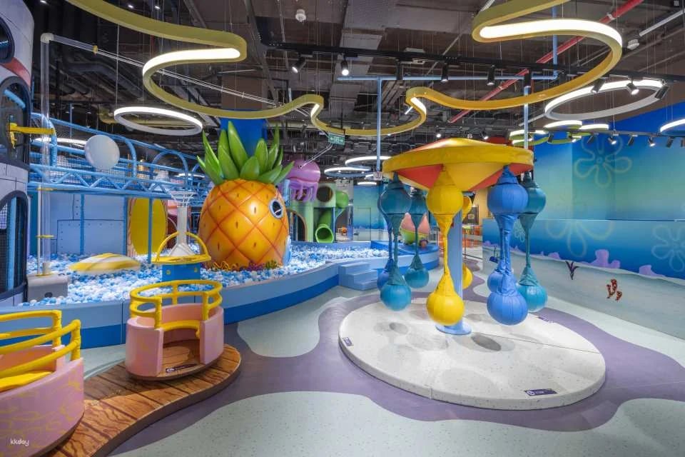 [Family-Friendly Attractions in Macau] Nickelodeon Town | Studio City | Playhouse (SpongeBob SquarePants & Paw Patrol Themed Indoor Playground)