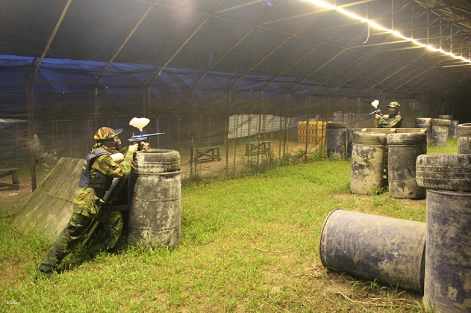 【Family Fun】Taipei Neihu Paintball Battle - 358 Paintball Center