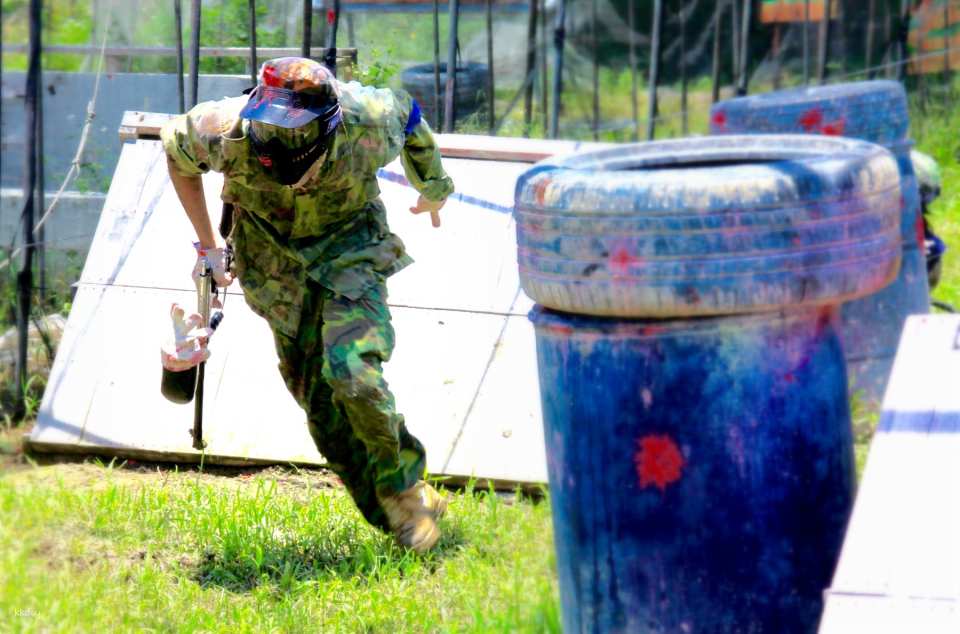 【Family Fun】Taipei Neihu Paintball Battle - 358 Paintball Center