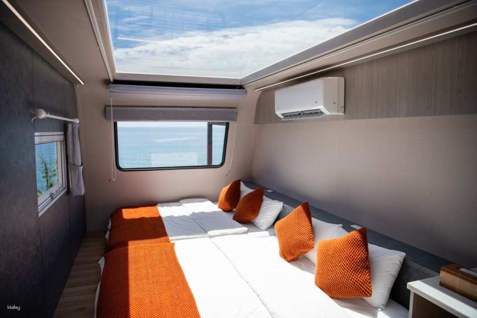Hualien Camping|Farglory Ocean Park|Overnight stargazing and sea camping in the Blue Whale Cabin