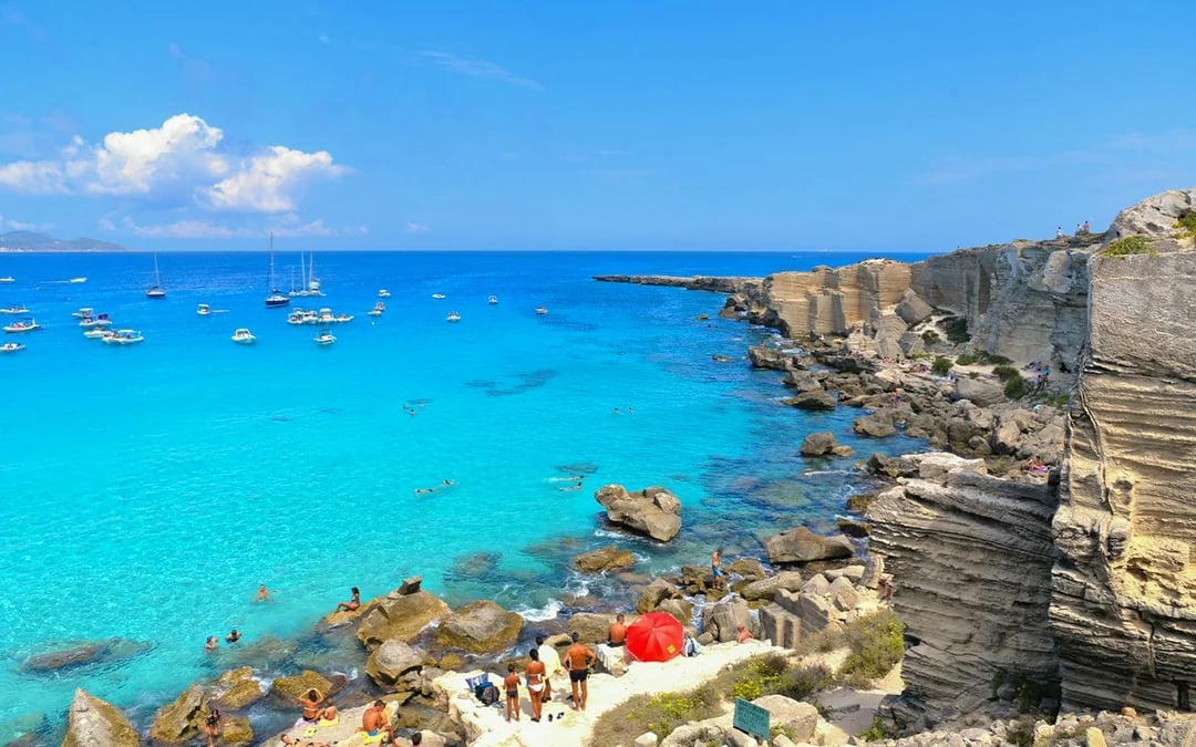 Favignana and Levanzo with an aperitif on board from Marsala Image 3