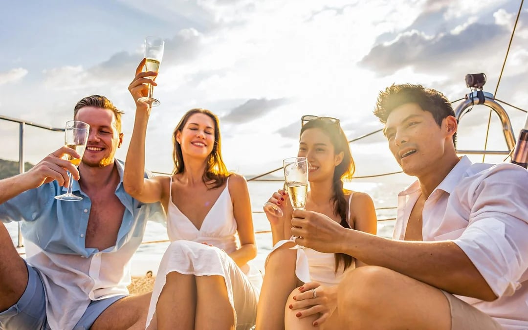 Favignana and Levanzo with an aperitif on board from Marsala Image 4