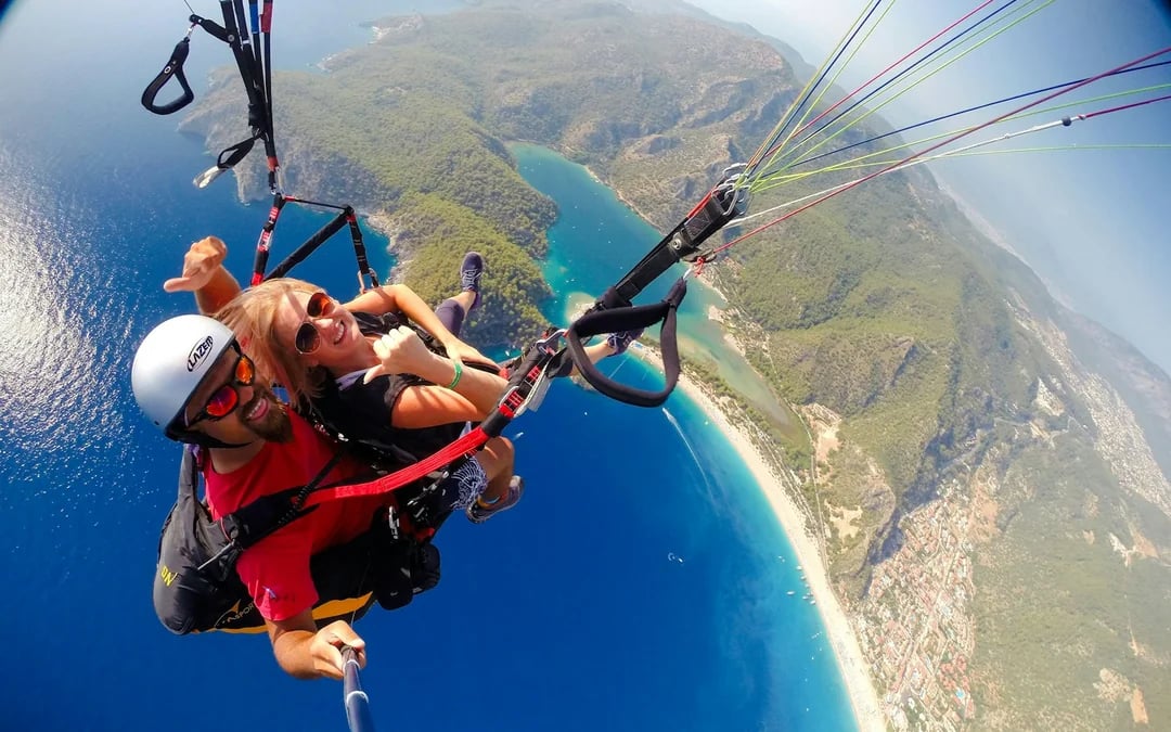 Fethiye: Tandem Paragliding Flight from Babadağ Image 1