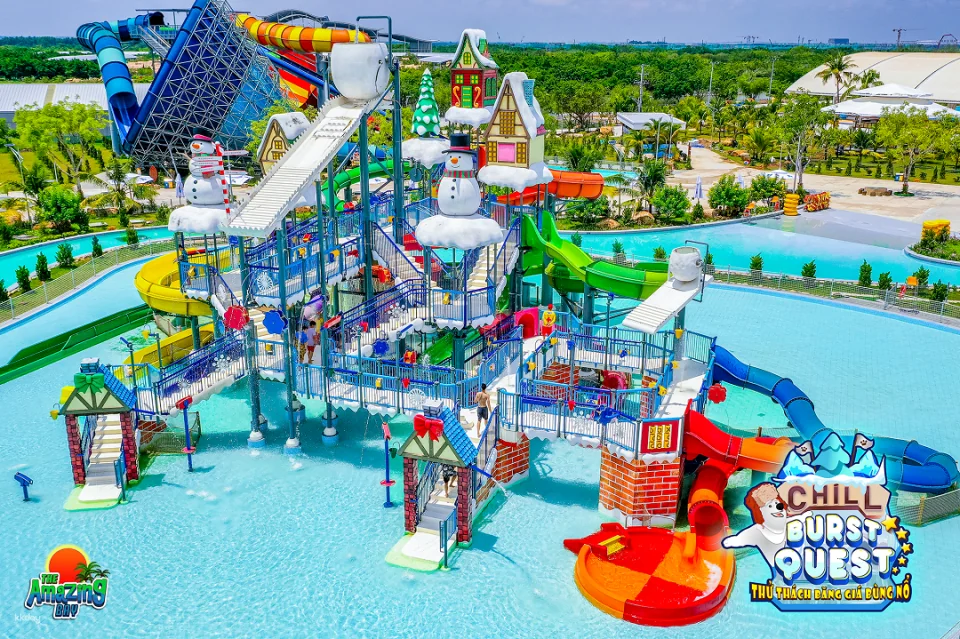 [Flash sale 10% OFF] Water Park - The Amazing Bay Ticket | Ho Chi Minh City, Vietnam