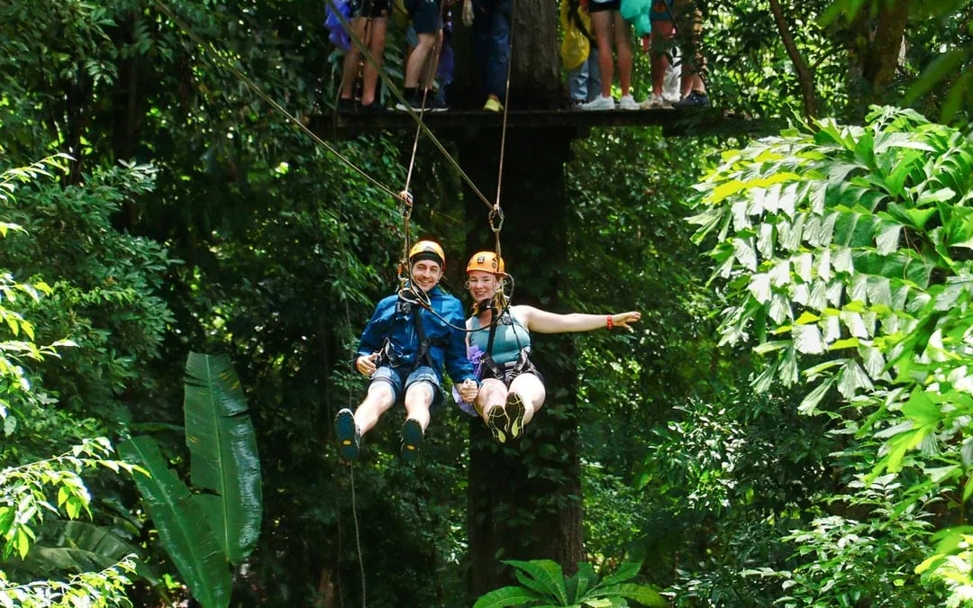 Flying Hanuman: 42 Platforms Zipline Adventure with Meal & Optional Transfers
 Image 7