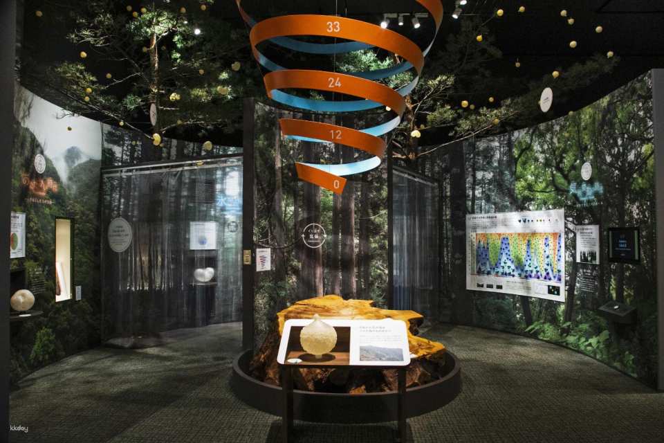 Tickets for the permanent exhibition at the Biwako Museum, Shiga Prefecture, Japan.