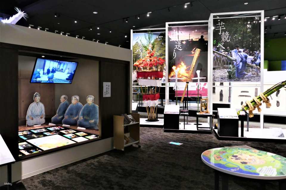 Tickets for the permanent exhibition at the Biwako Museum, Shiga Prefecture, Japan.