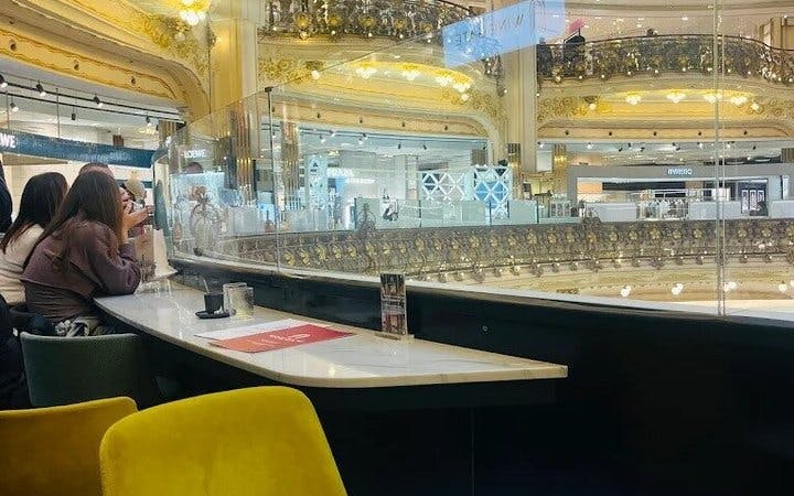 French Wine and Cheese Tasting with Sommelier at Galeries Lafayette Dome Tickets Image 1
