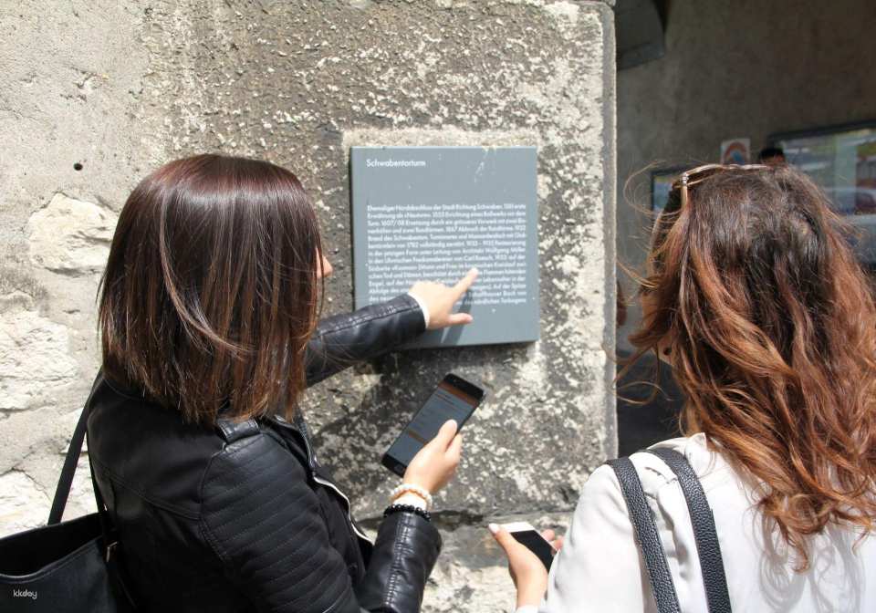 Fribourg interactive scavenger hunt with smartphone