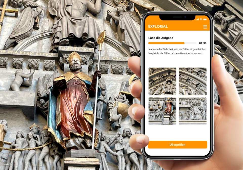 Fribourg interactive scavenger hunt with smartphone