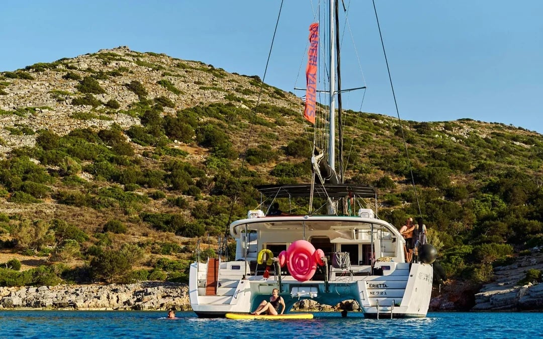 From Agios Nikolaos: All-Inclusive Catamaran Cruise to Spinalonga with Water Toys Image 6
