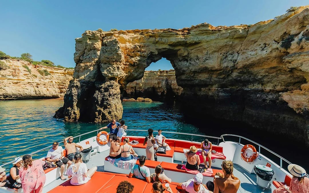 From Albufeira: Benagil Cave Catamaran Cruise Image 2