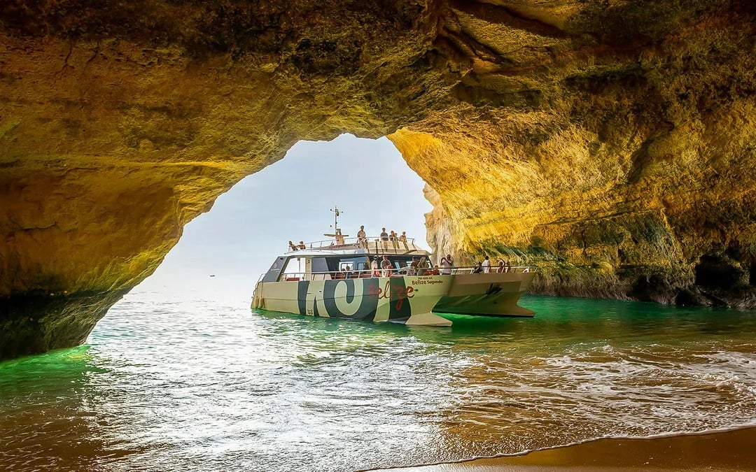 From Albufeira: Benagil Cave Catamaran Cruise Image 4