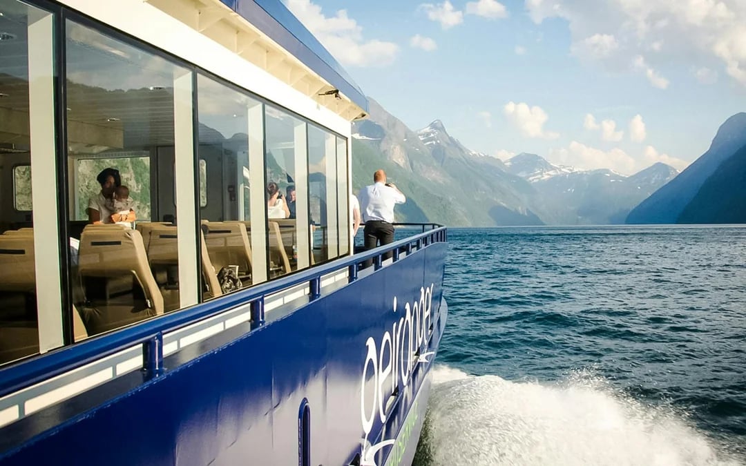 From Alesund: Geiranger Silent Fjord Round-Trip Cruise Image 2